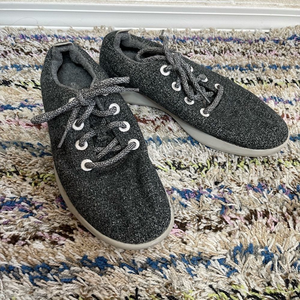 All birds grey women’s wool runners